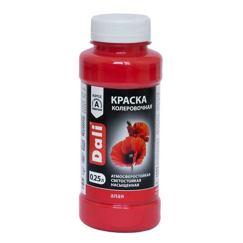 Колер алый Dali 0,25 л 20260