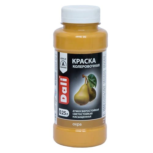 Колер охра Dali 0,25 л 20268