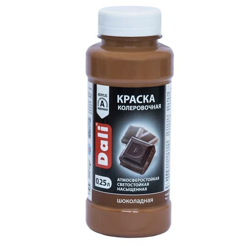 Колер шоколадный Dali 0,25 л 20273