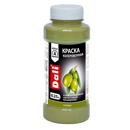 Колер олива Dali 0,25 л 20266
